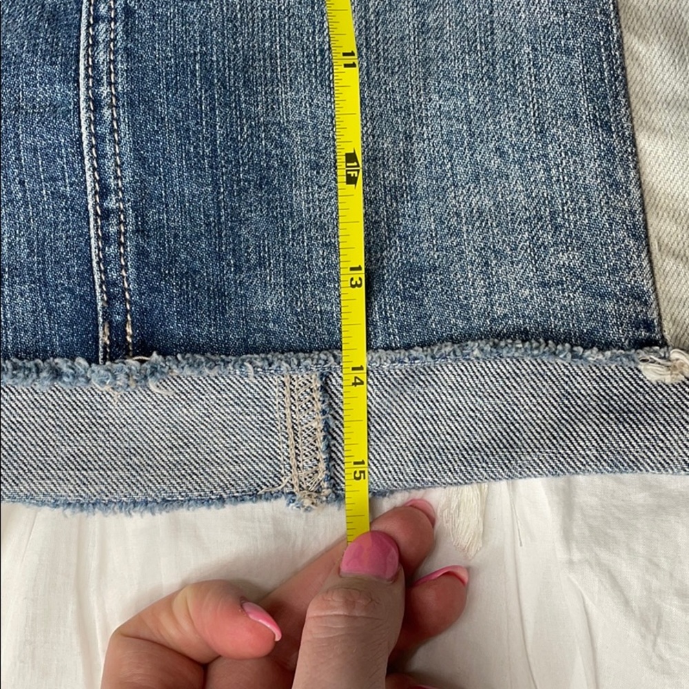 Cello Patchwork Denim Mini Skirt - Picture 8 of 9
